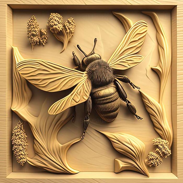 3D model Bombus filchnerae (STL)